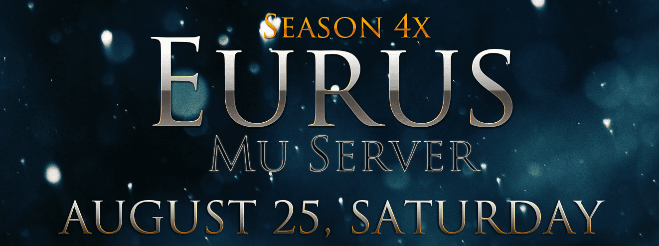 n4PUq7m - [MU] EurusMU [Season 4] | Exp 50x | Drop 40% | Fresh Start on August 25 - RaGEZONE Forums