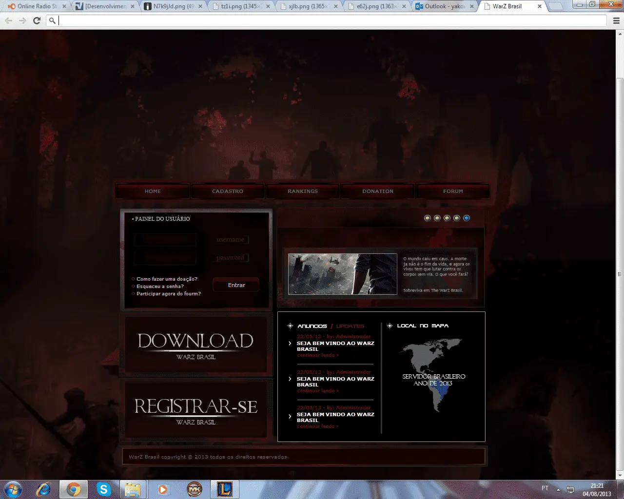Release - Template WarZ Brasil | RaGEZONE - MMO Development Forums