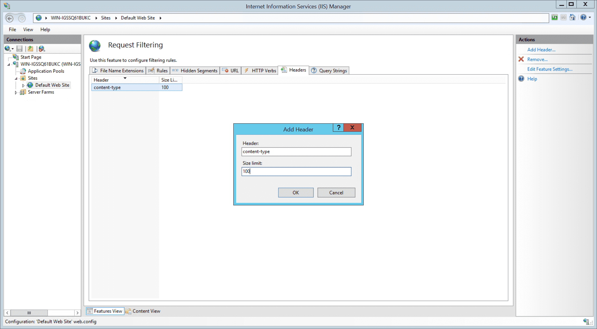 nwun2H - {IIS} Protect Against DoS (Slow Loris) Attacks - RaGEZONE Forums