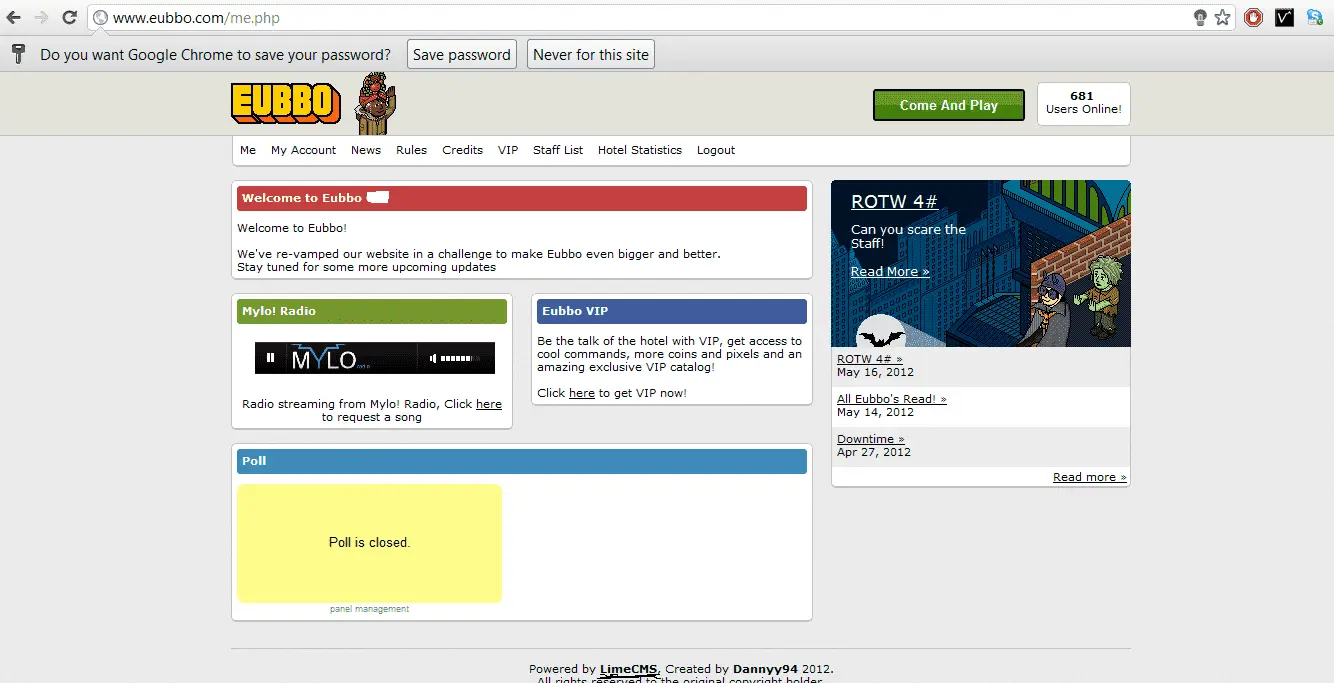 RevCMS Theme : Lemon | RaGEZONE - MMO Development Forums