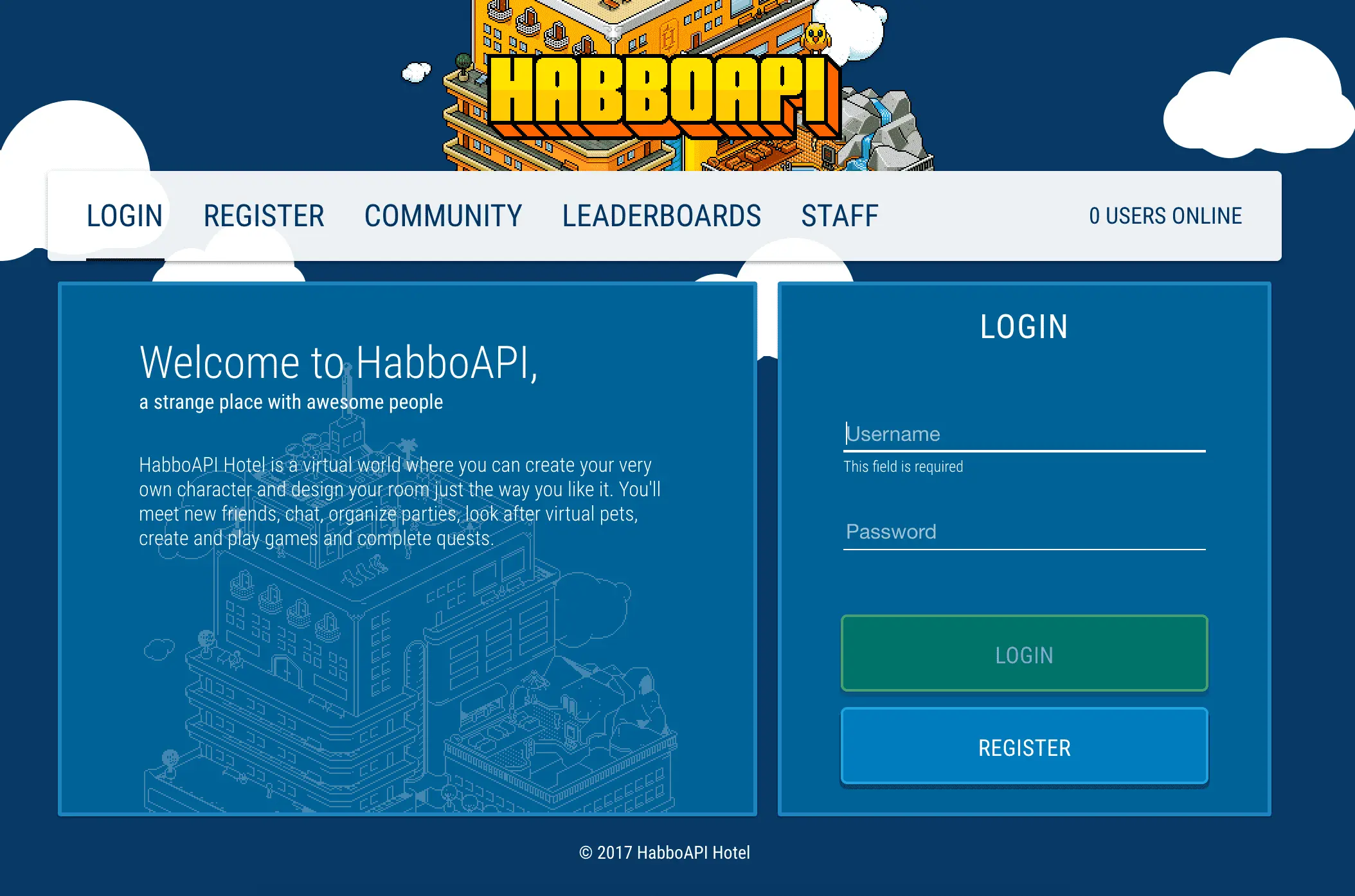 ocokYmI - HabboAPI | NodeJS | AngularJS | Arcturus | Translation System - RaGEZONE Forums