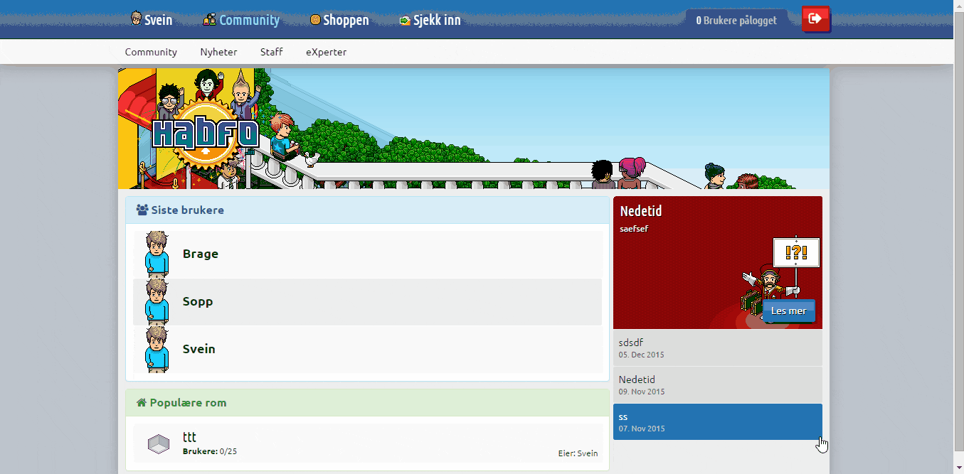 Shock (RevCMS skin) (Look-a-like habin,sjovt,habbiz cms) | Page 5 ...