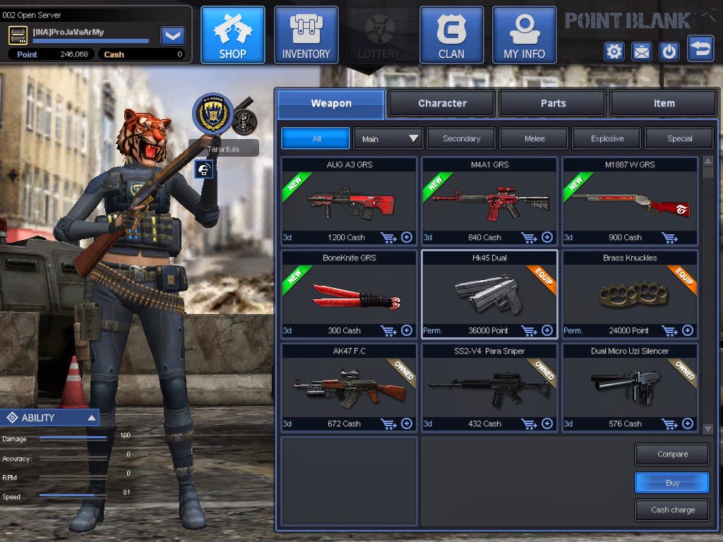 PointBlank_20140128_220755 - Point blank Client 3.4 Singapore - RaGEZONE Forums