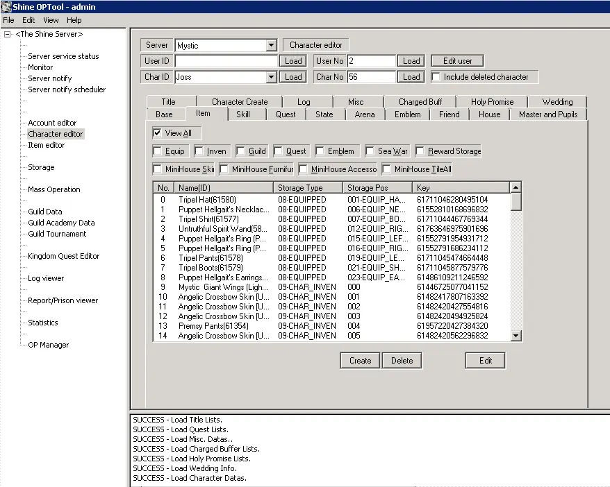 Character Editor | RaGEZONE - MMO Development Forums