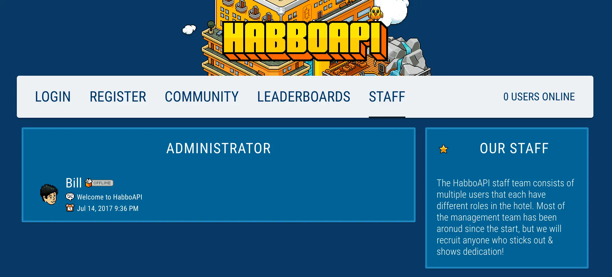 q5yV8fy - HabboAPI | NodeJS | AngularJS | Arcturus | Translation System - RaGEZONE Forums