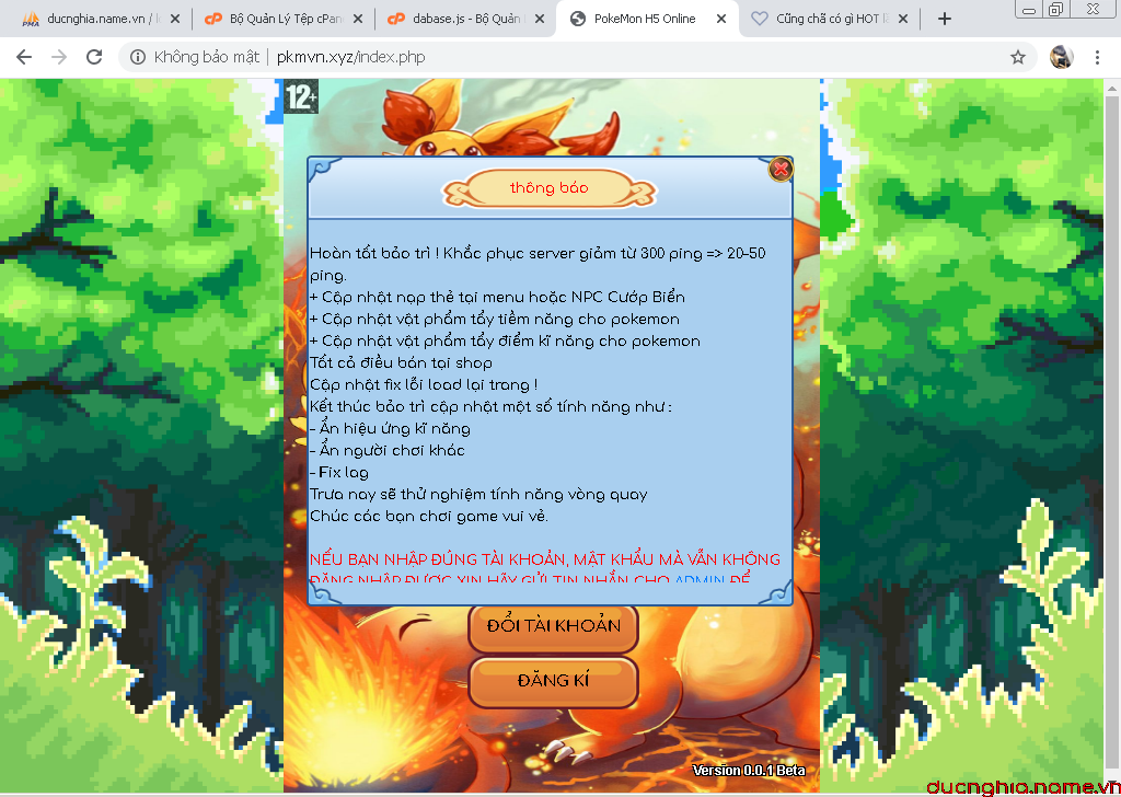 QDqJXiQ - [Releases] Pokemon Multiplayer transformation HTML - RaGEZONE Forums