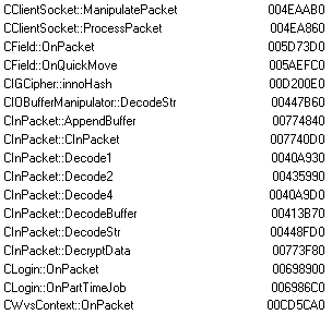 rdbi0BE - Library of IDB's for different versions with named addresses - RaGEZONE Forums