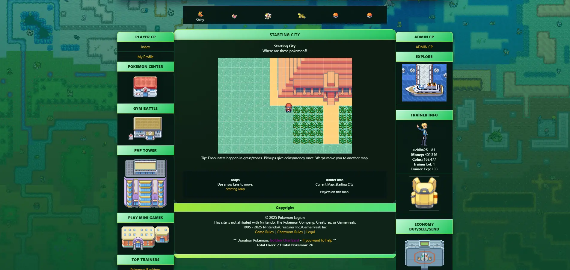 Screenshot 2025-11-28 145501 - What i am working on - Pokemon Legion -  browser based, realtime PVP, no download - RaGEZONE Forums