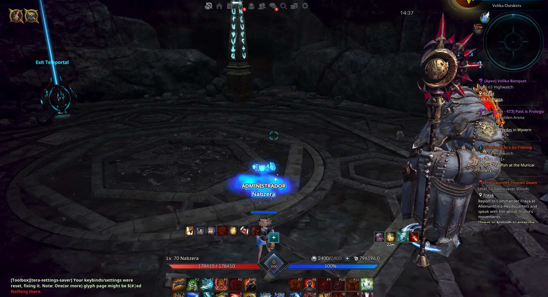 Screenshot_2 - I need create/remake the teleport from Harrowhold dungeon - RaGEZONE Forums