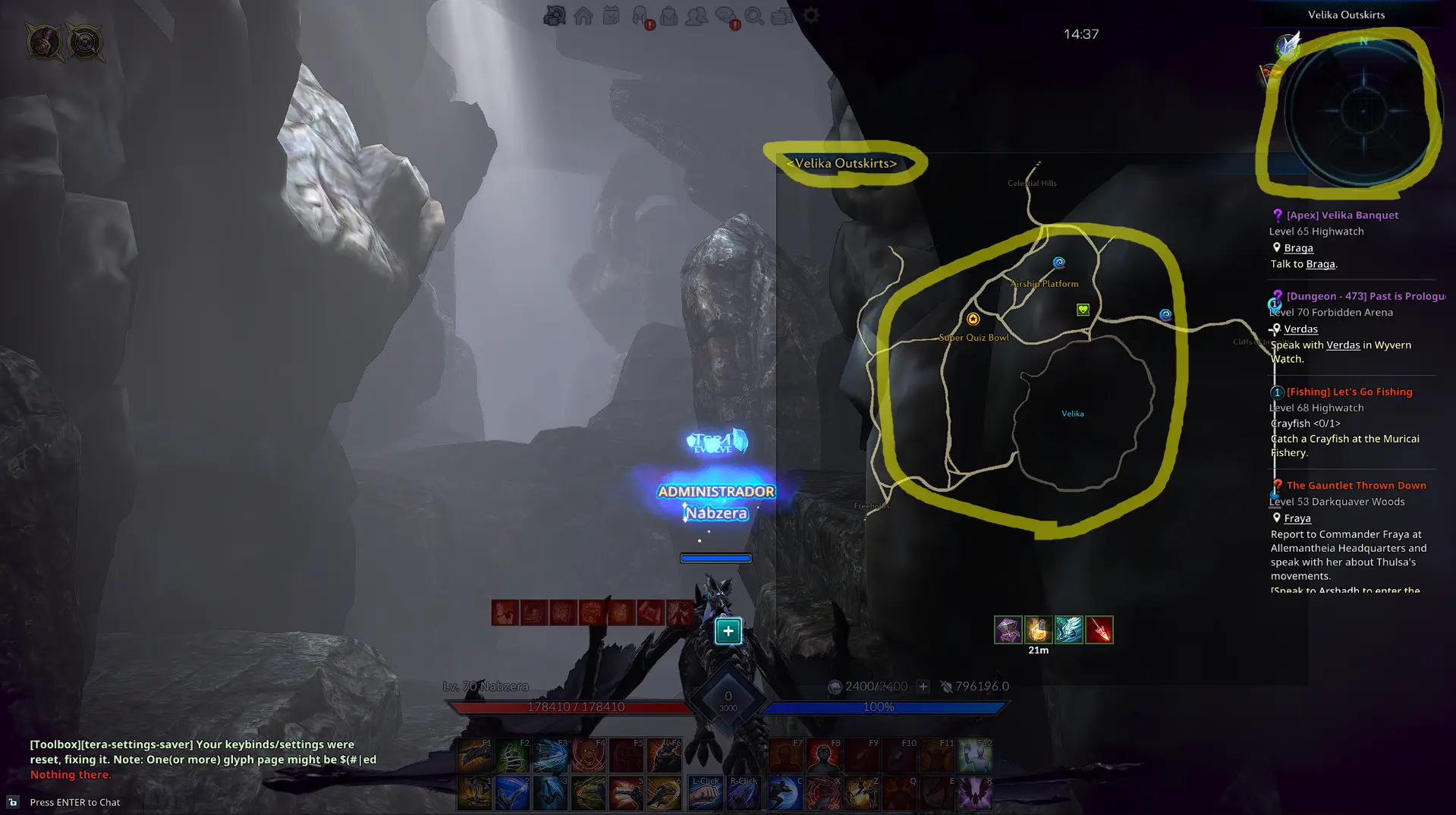 Screenshot_3 - I need create/remake the teleport from Harrowhold dungeon - RaGEZONE Forums