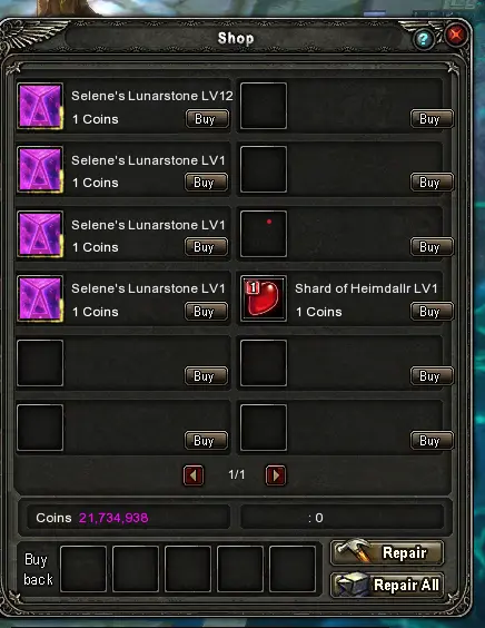 Help About NPC shop | RaGEZONE - MMO Development Forums