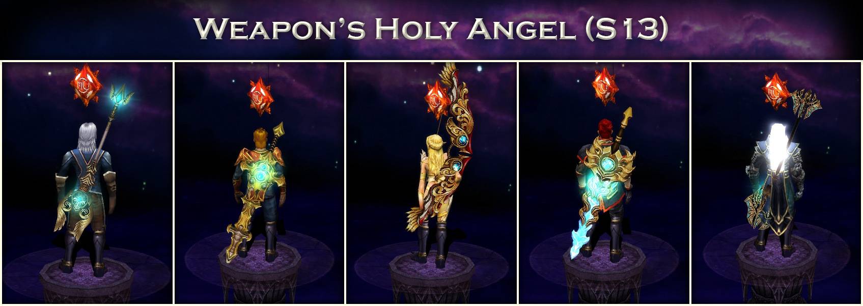 SJhltur - [Release] Weapon's HolyAngel + Items Mix (S13) for Low Version - RaGEZONE Forums