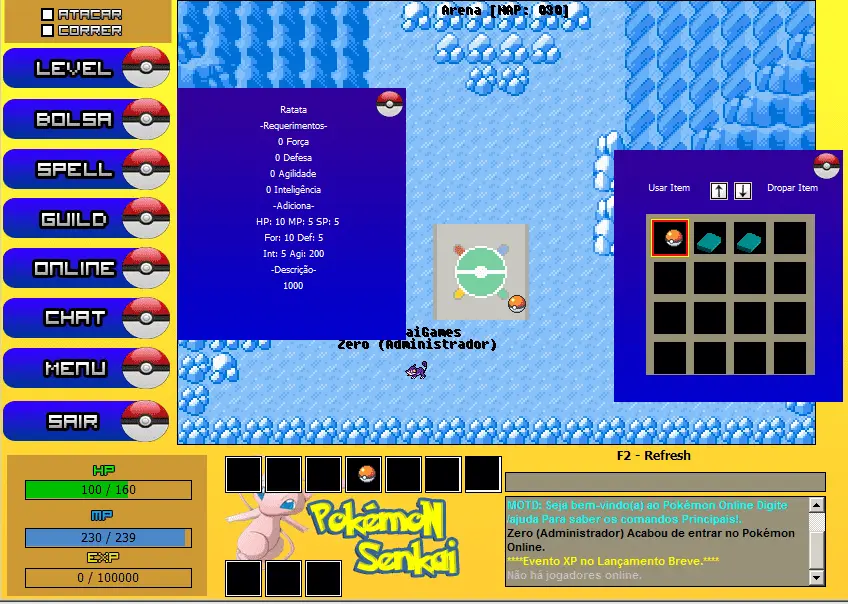 Pokemon [2D Online Game] | RaGEZONE - MMO Development Forums