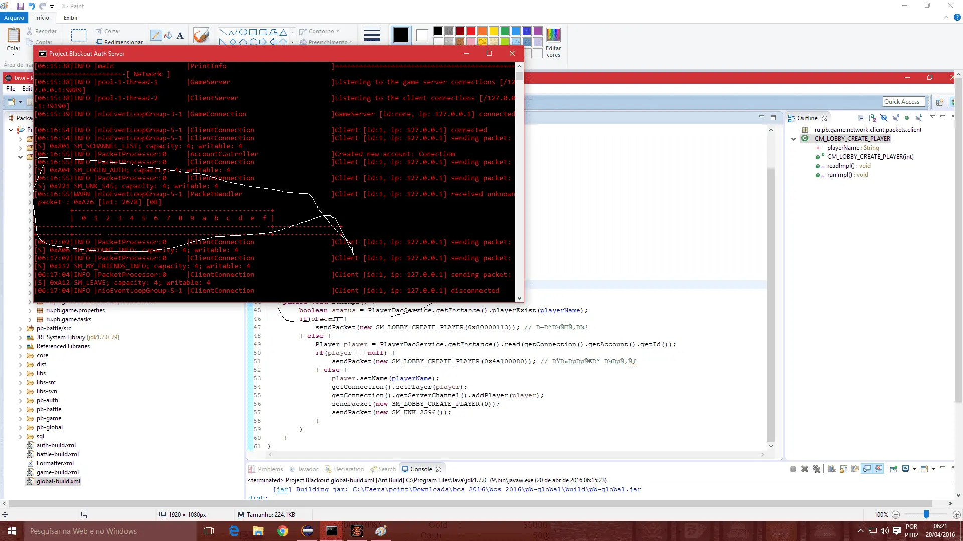 Help with error | RaGEZONE - MMO Development Forums
