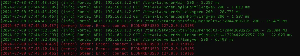 teraapi consol - Error 65535 (0) - RaGEZONE Forums