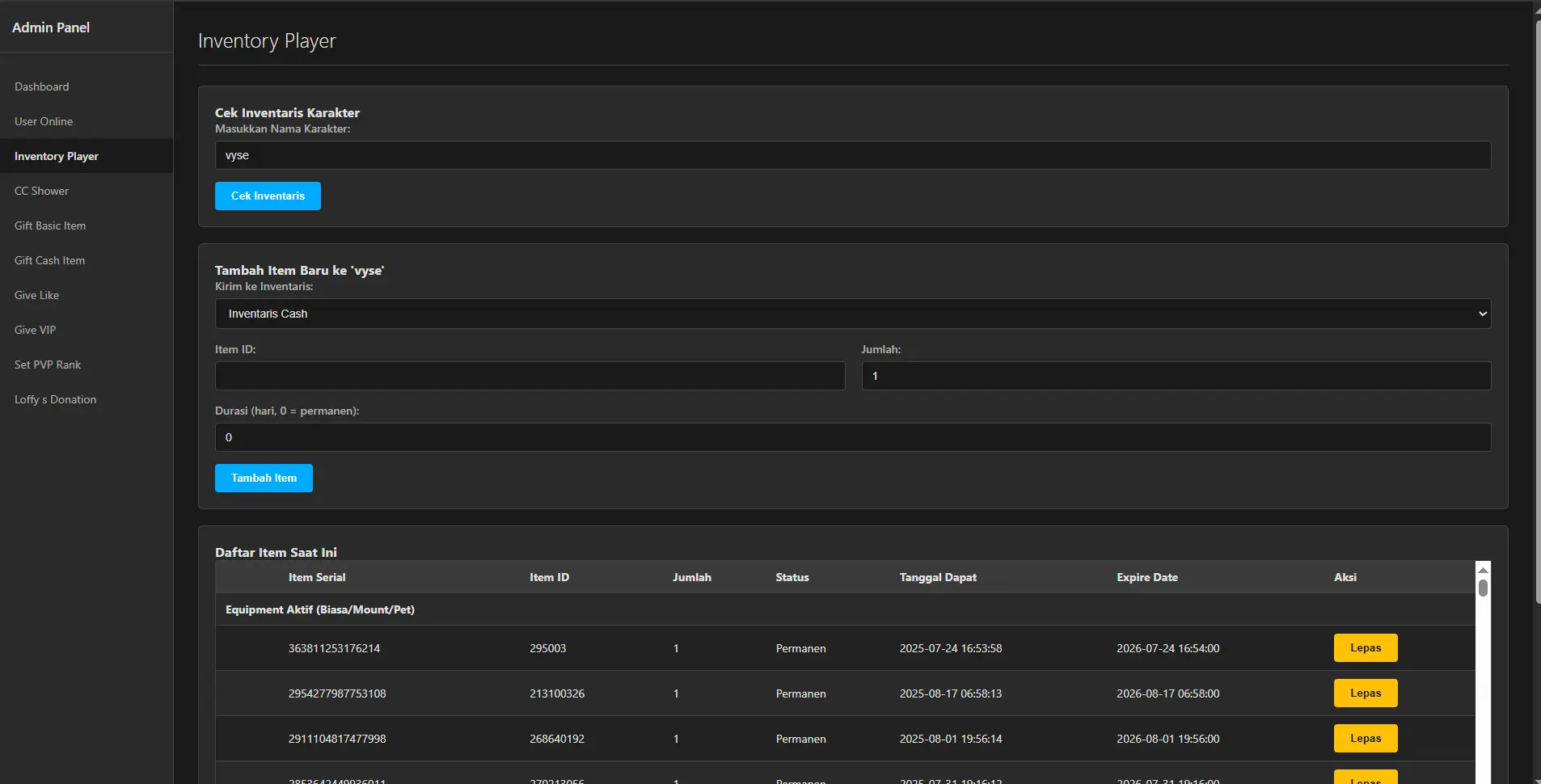 Dragon Nest Web Panel/Admin | RaGEZONE - MMO Development Forums