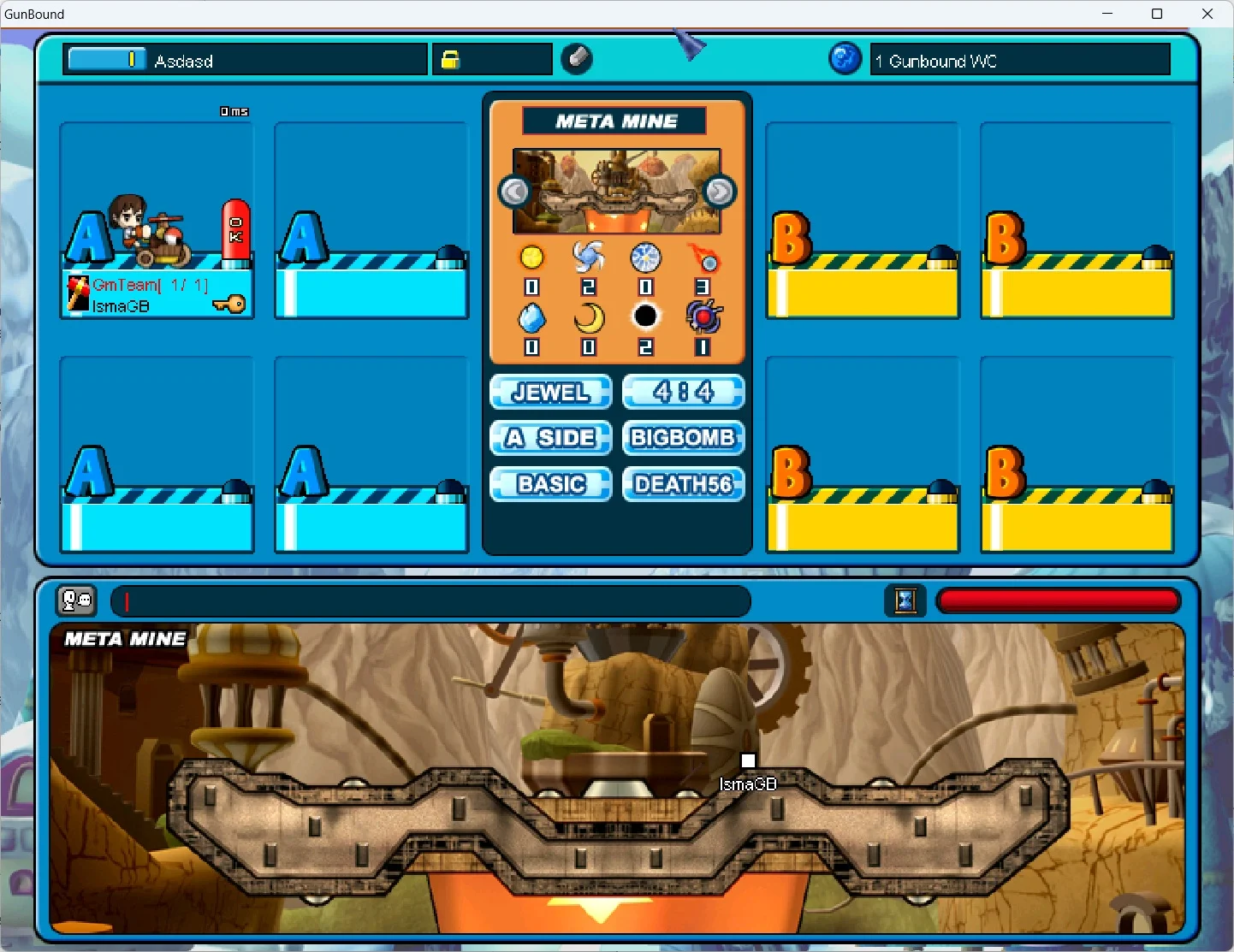 TH Room - [Release] GBWC EmuServer – GunBound server emulator in Python (TH, WC S1 & WC S2) - RaGEZONE Forums