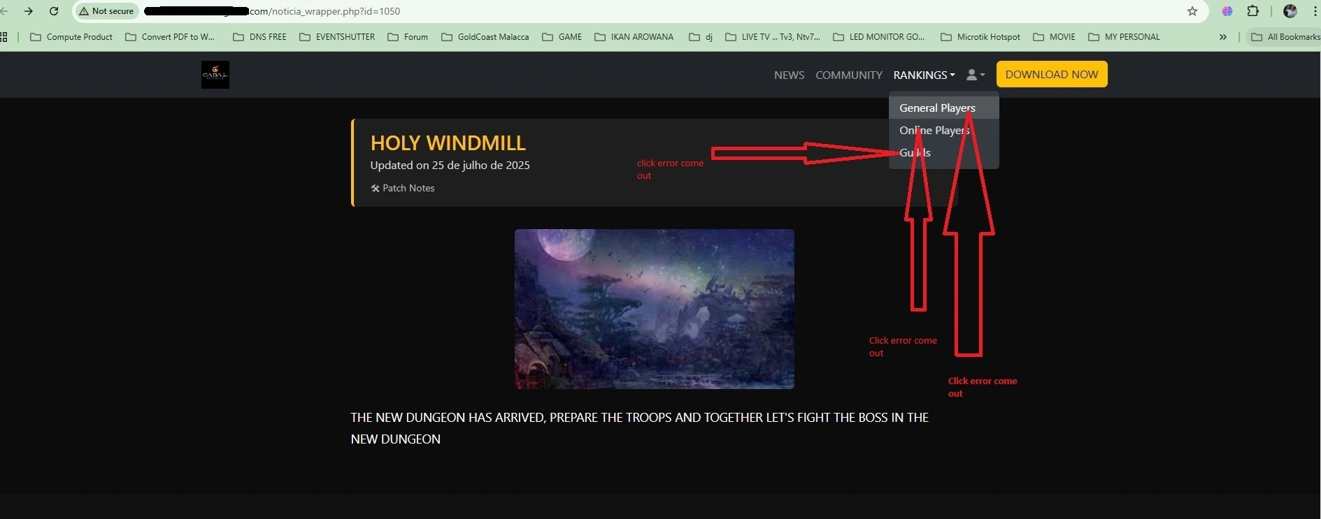 Untitled - Website NewCabal - RaGEZONE Forums