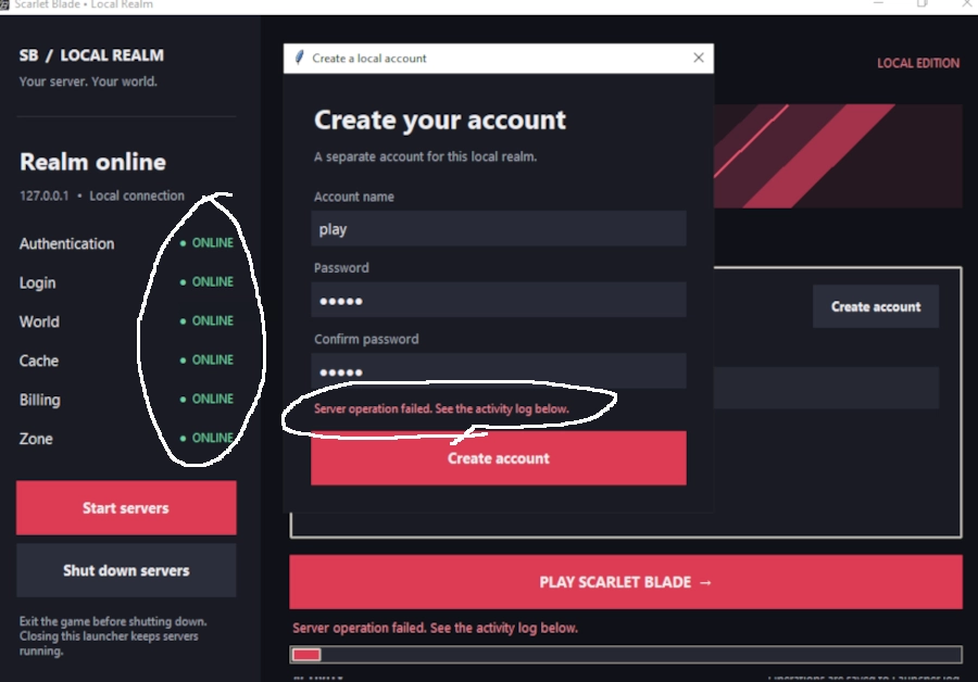 Untitled - Scarlet Blade Local Client+Server+DB(Vibe-Coded). 1-click setup. - RaGEZONE Forums