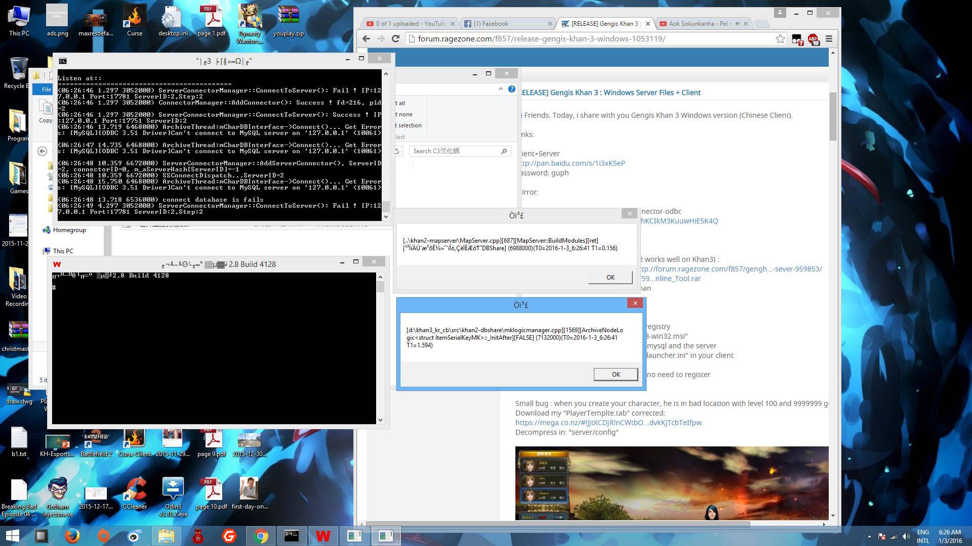 UouqZ1 - Gengis Khan 3 : Windows Server Files + Client - RaGEZONE Forums