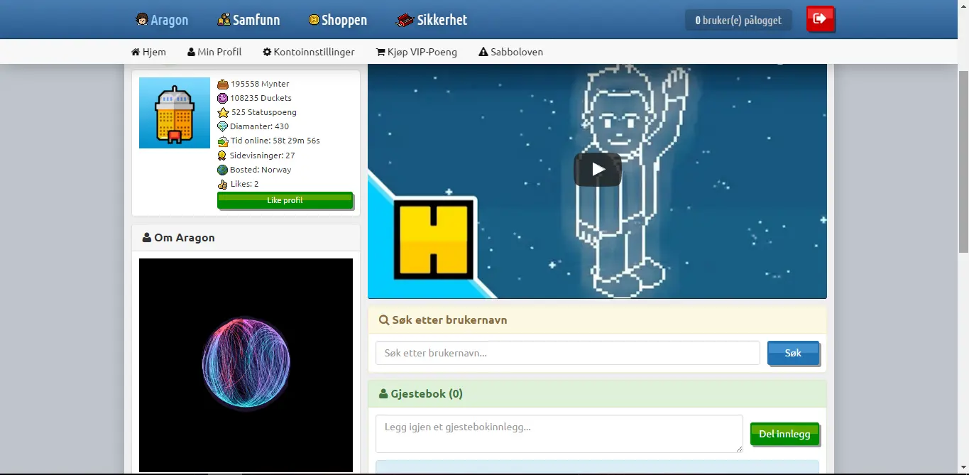 Shock (RevCMS skin) (Look-a-like habin,sjovt,habbiz cms) | Page 8 ...