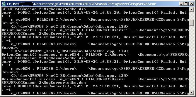 vR1q29U - GCSeason 2 "No Response from Server" (MsgServer?) - RaGEZONE Forums