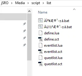 x5ZSnRq - Latest jSRO-R Quest Scripts - RaGEZONE Forums