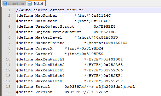xuSYN19 - Auto-search offsets for any main.exe - RaGEZONE Forums