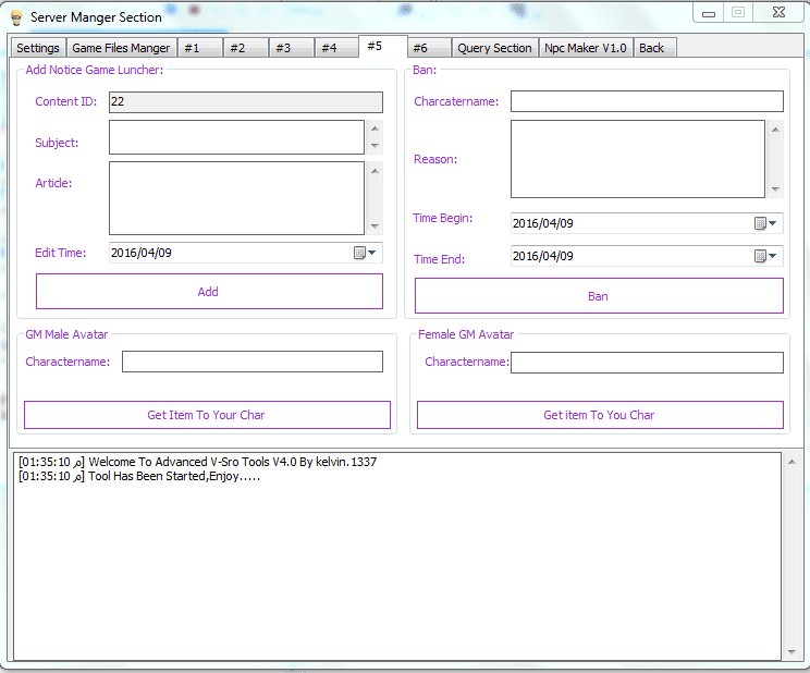 Y4jEl3z - Advanced V-Sro Tool V4.0 - RaGEZONE Forums