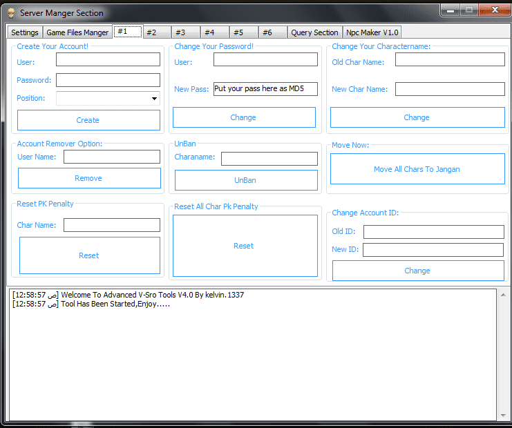 YTKSNfI - Advanced V-Sro Tool V4.0 - RaGEZONE Forums