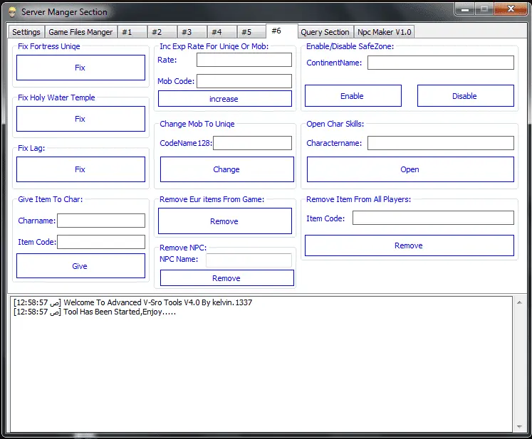 Advanced V-Sro Tool V4.0 | RaGEZONE - MMO Development Forums