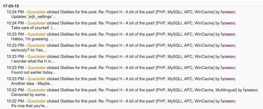 zoP9IxV - Project H - A bit of the past! [PHP, MySQLi, APC, WinCache] - RaGEZONE Forums