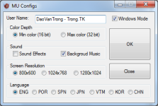 MuConfi - zConfig - Mu Client Options - RaGEZONE Forums