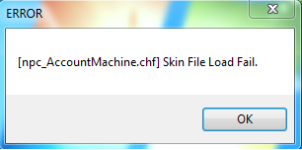 ert - [HELP] chf problem (Skin file load fail) - RaGEZONE Forums