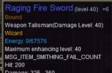 smithing error - Msg_item_smithing_fail_count - RaGEZONE Forums