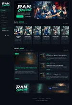 ranonlin - RAN Online Gaming Website — UI/UX Showcase - RaGEZONE Forums