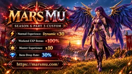 Banner promocional_ Guerrera alada de Mars MU - 🔥 MARS MU SEASON 6 EP 3, SLOW EXP X30 DINAMICA 🔥 - RaGEZONE Forums