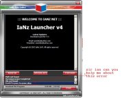 error.JPG - [Release] Ianz Launcher 4. Hope you like it - RaGEZONE Forums
