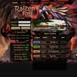 RaizenFlyff - My First Web Template. PSD - RaGEZONE Forums