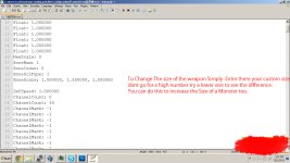 weapon size - (TUTORIAL) Adding New NPCs , New Weapons , Editing in .ECM the Gfx's and more. - RaGEZONE Forums