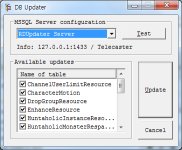 dbupdater - Rappelz Server Files - RaGEZONE Forums