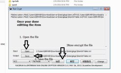 run crpty - Simple guide to decrypt item.isf, ItemStrTable.txt using Ran_Crypt(Newbie)with pics - RaGEZONE Forums