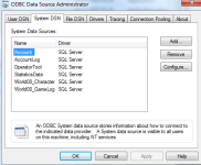 ODBC info - [NA - 2008] Server Files & Guide - RaGEZONE Forums
