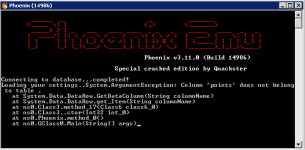error - Phoenix 3.11.0 - RaGEZONE Forums