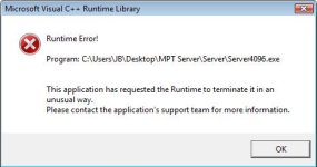 runtime - MPT Server/Client/Admin Files - RaGEZONE Forums