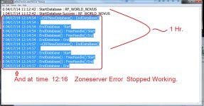 error - Please. Zoneserver has stopped working. - RaGEZONE Forums
