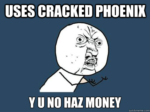 gianni95 - Phoenix 3.7.1 (Build 13800) Cracked by Predator,Gianni95,Aang - RaGEZONE Forums