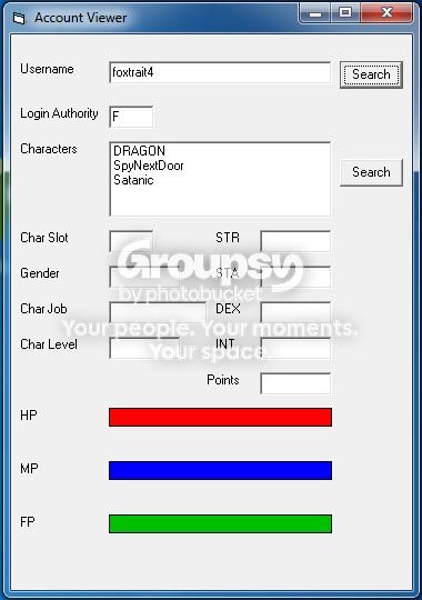 Akerius - [Development] Simple Account View - RaGEZONE Forums