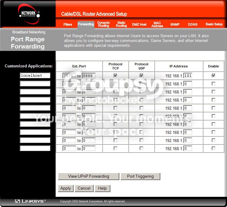 Innovative - [Tut]How to PortForward - RaGEZONE Forums
