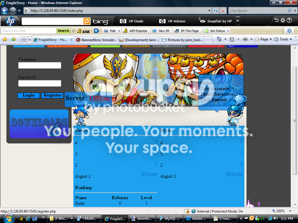 jairo1218 - Jairo CMS - RaGEZONE Forums